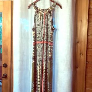 Multicolored maxi dress